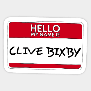 modern family Clive Bixby Sticker